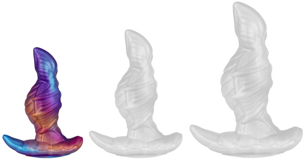 Alienix Anal Plug Silicone Wide Base 12 Cm Length Black