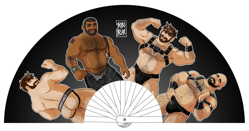 Sex Toy 64 Cm Black With Fan Pattern