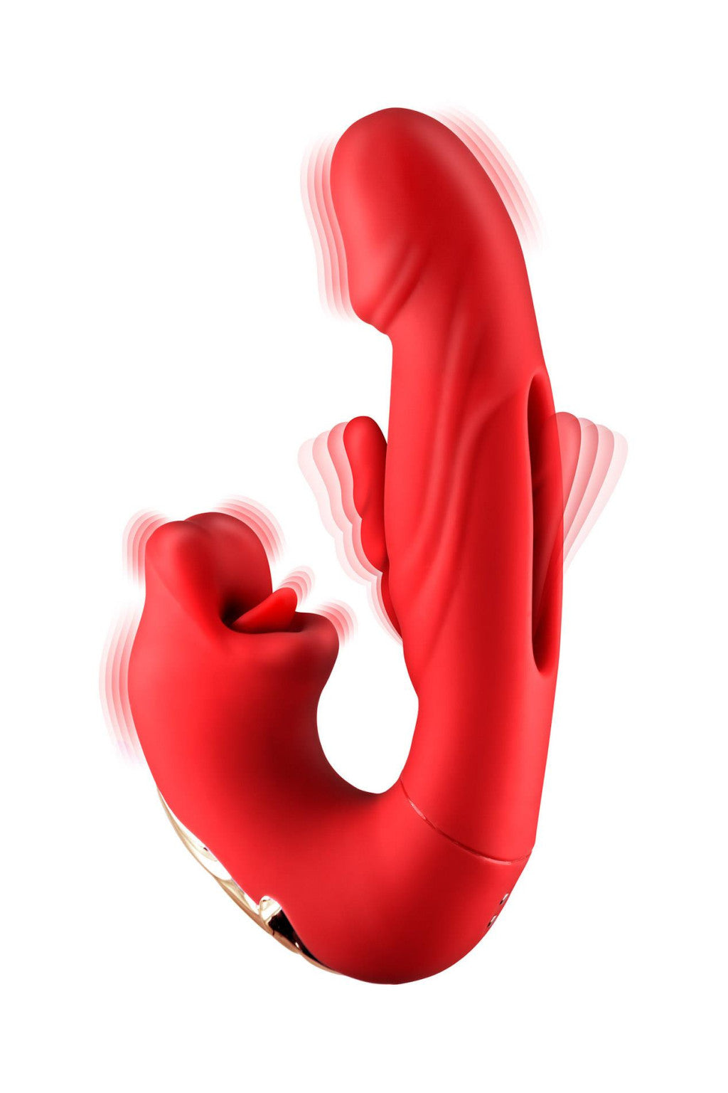 Yoba Vibrator Multifunctional 17.6 Cm Black