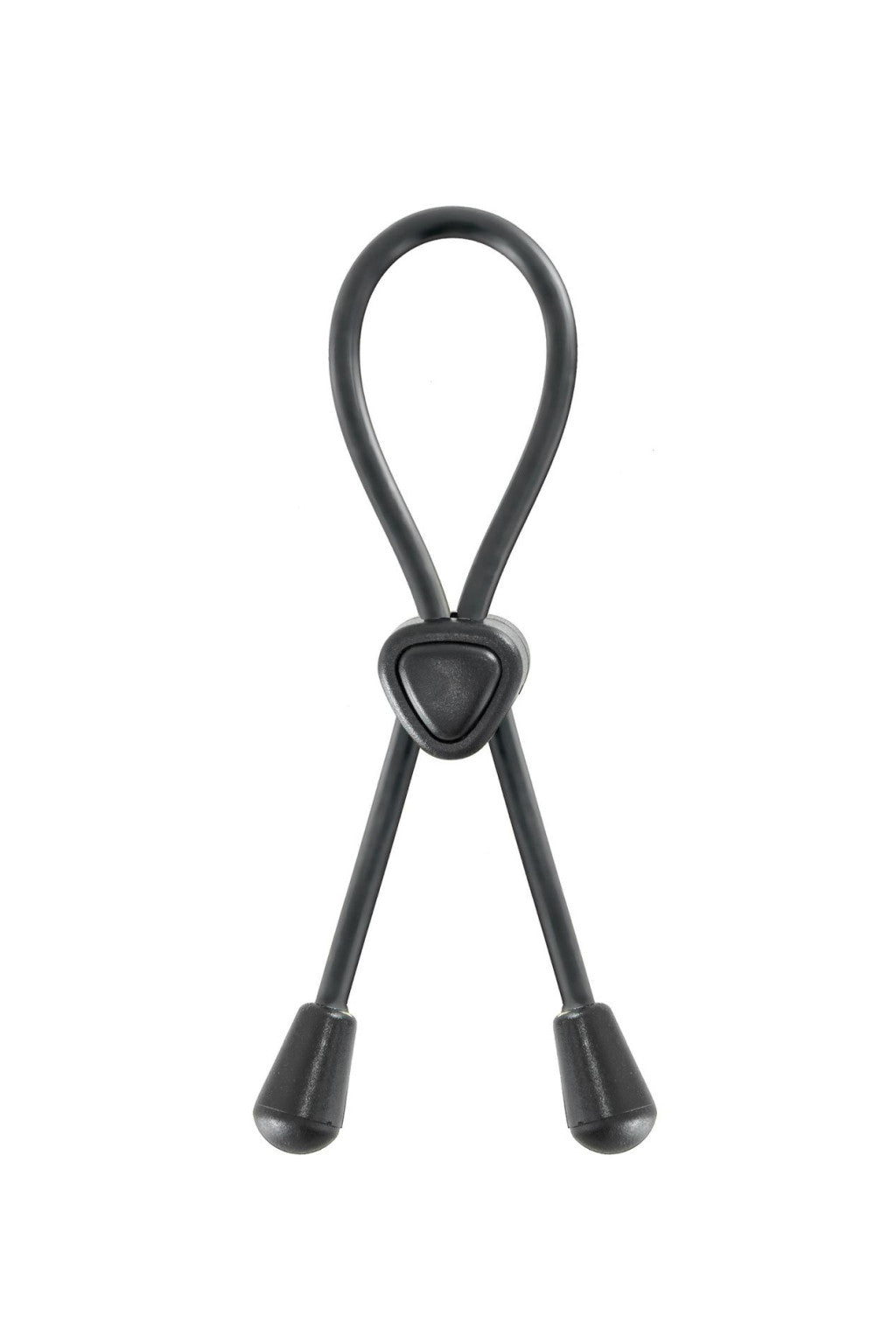 Blue Junker Penis Ring Adjustable Silicone 5.5 Cm Black