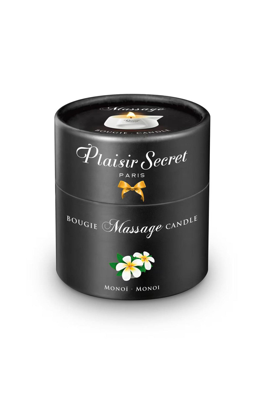 Plaisir Secret Massage Candle With Monoi Scent 80 Ml In Ceramic Holder