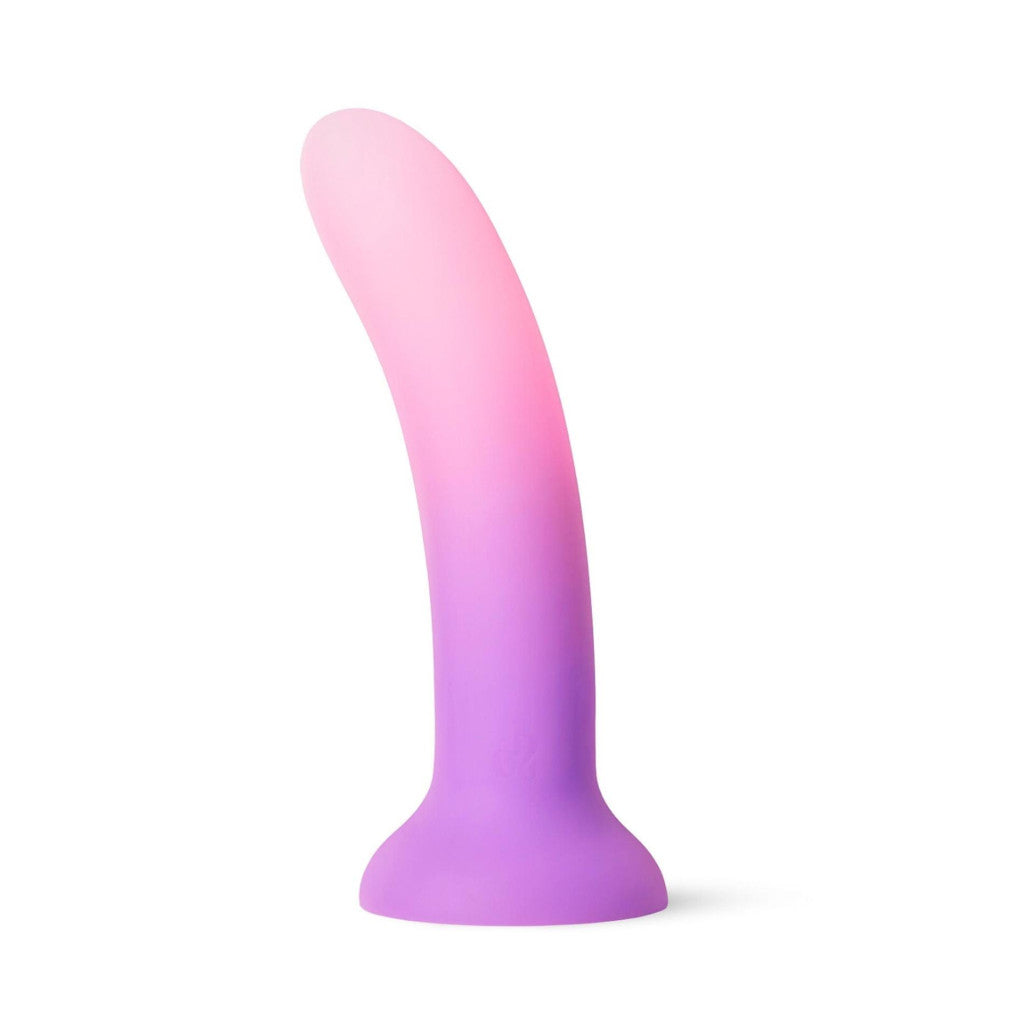 Ombre Dildo Realistic Absorbent Strap-on Compatible 15 Cm Black