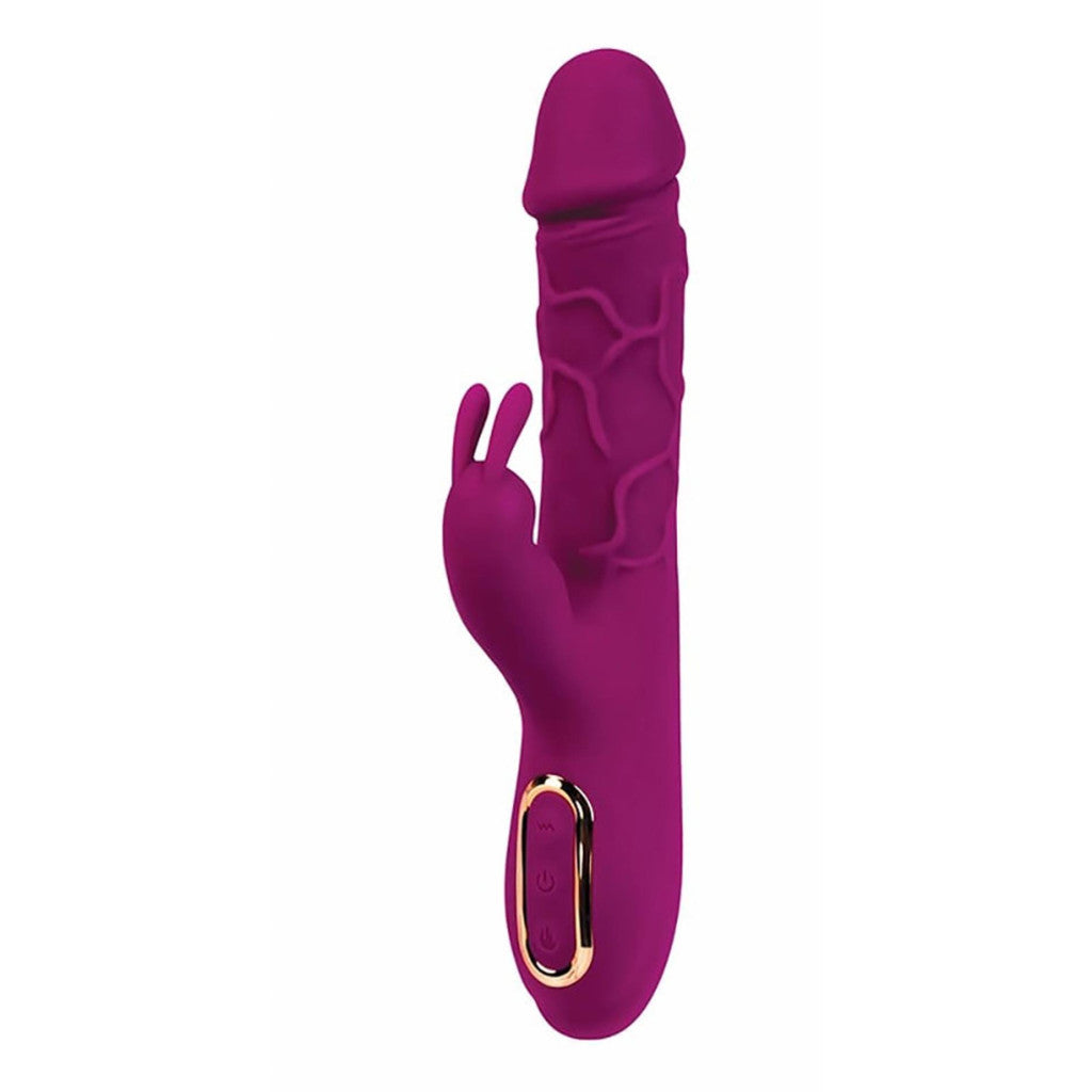 Rabbit Vibrator 10 Vibration Levels Heatable 22.5 Cm Silicone