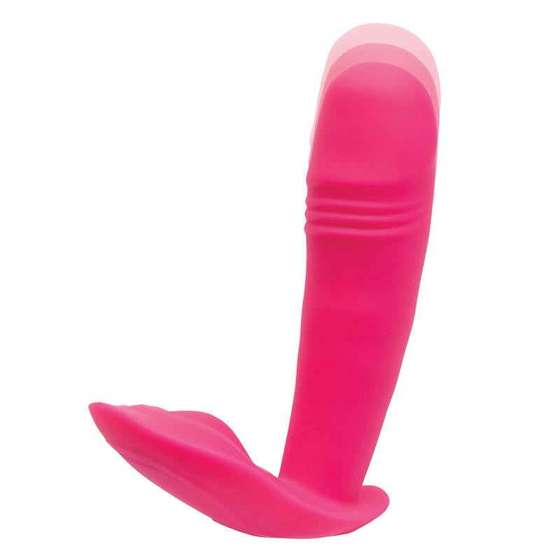 Artemis Vibrator Intense Thrusting 10 Modes Wireless Remote Control 12.5 Cm Black