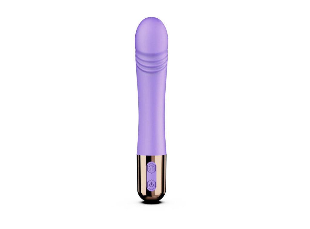 Machaon Vibrator Thrusting Motion 10 Modes 18.5 Cm Black Silicone
