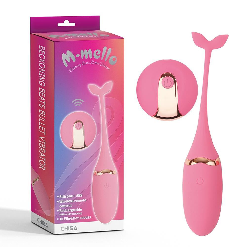 Beckoning Beats Vaginal Ball 10 Vibration Modes Wireless Remote Control Waterproof