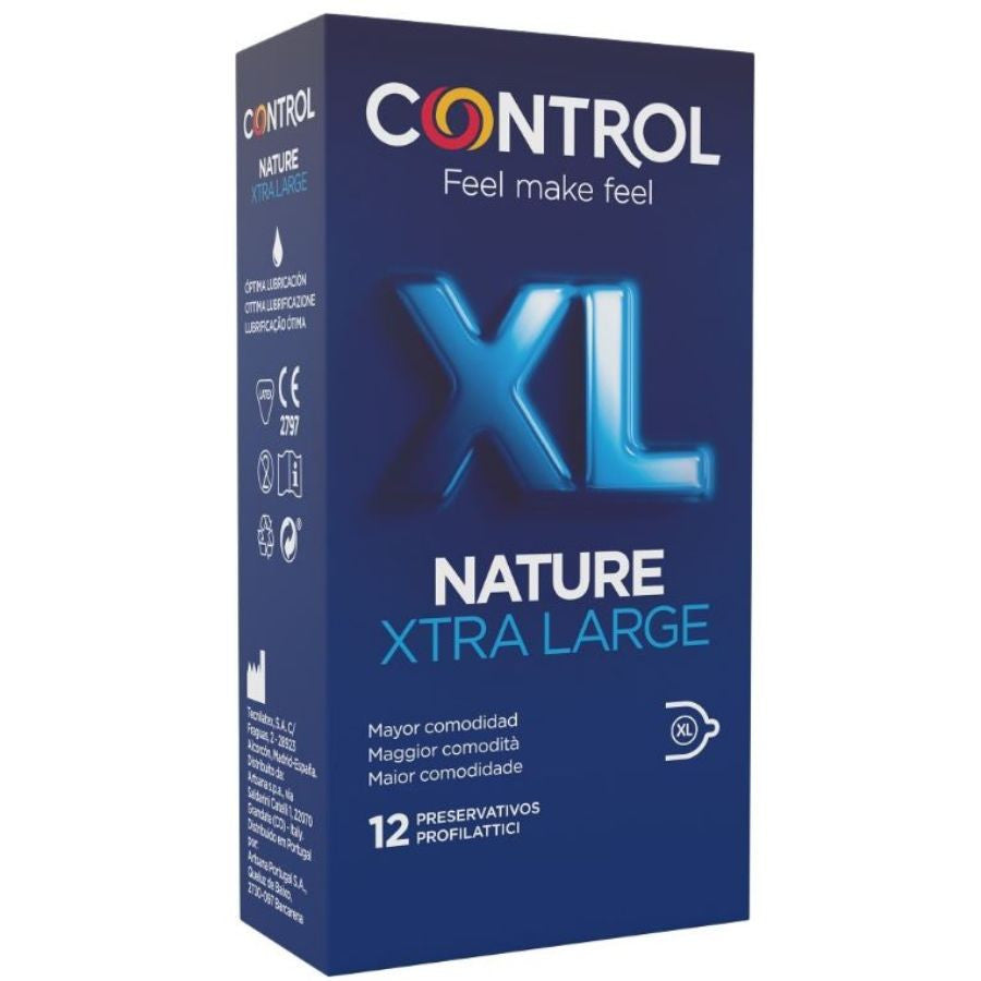 Control Adapta Nature Xl – Premium Condoms In A Pack Of 12