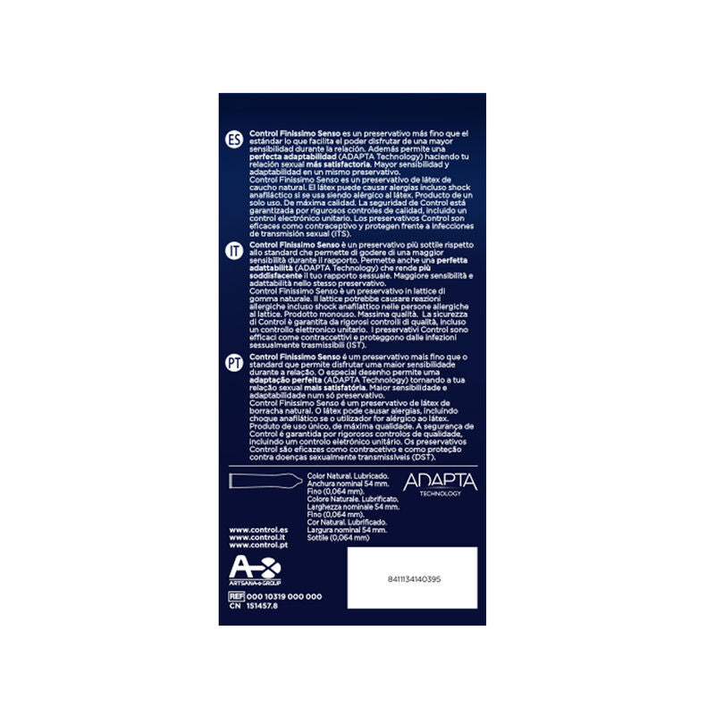 Control - Premium Adaptive Condoms 24 Pcs