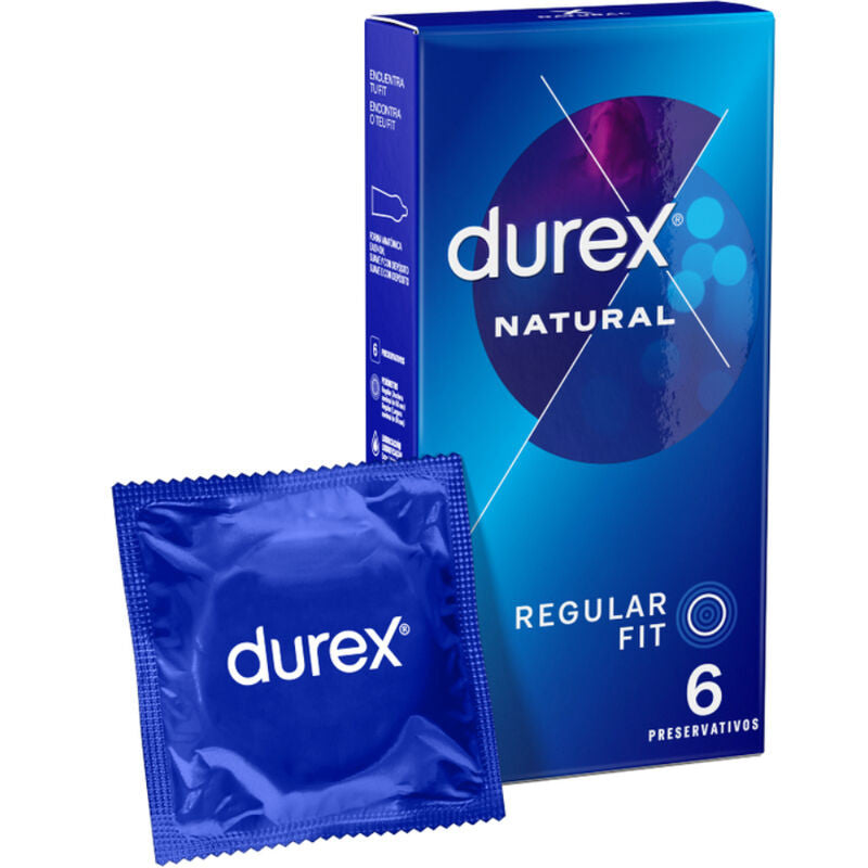 Durex Natural Classic – Premium Condoms Pack Of 6