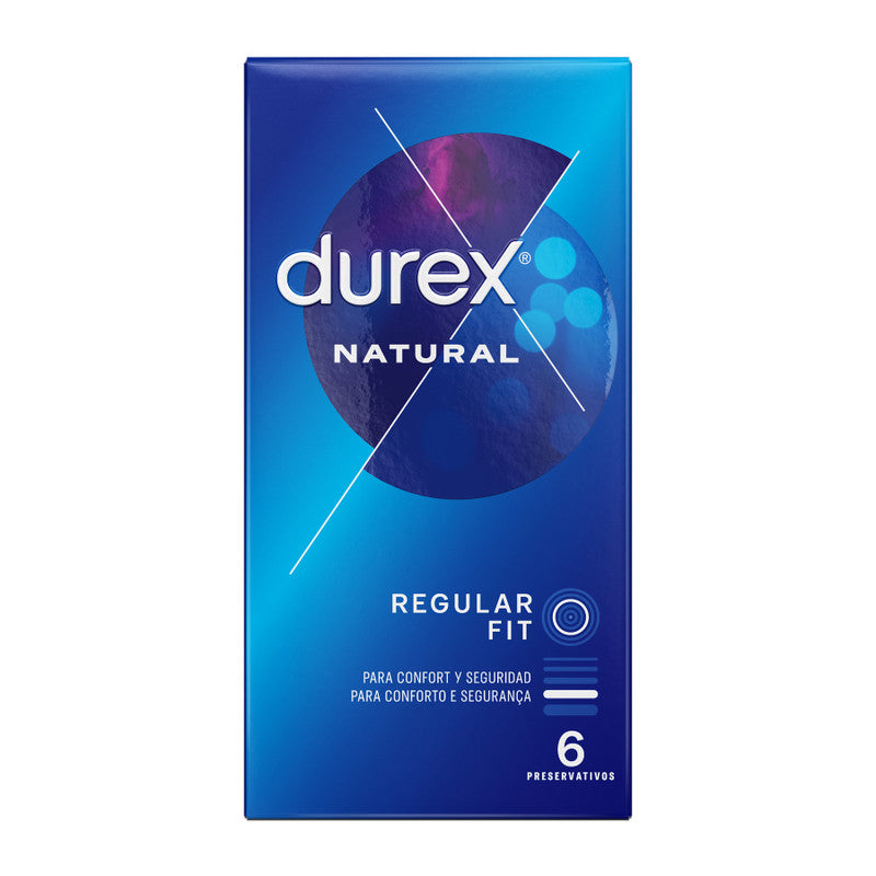 Durex Natural Classic – Premium Condoms Pack Of 6
