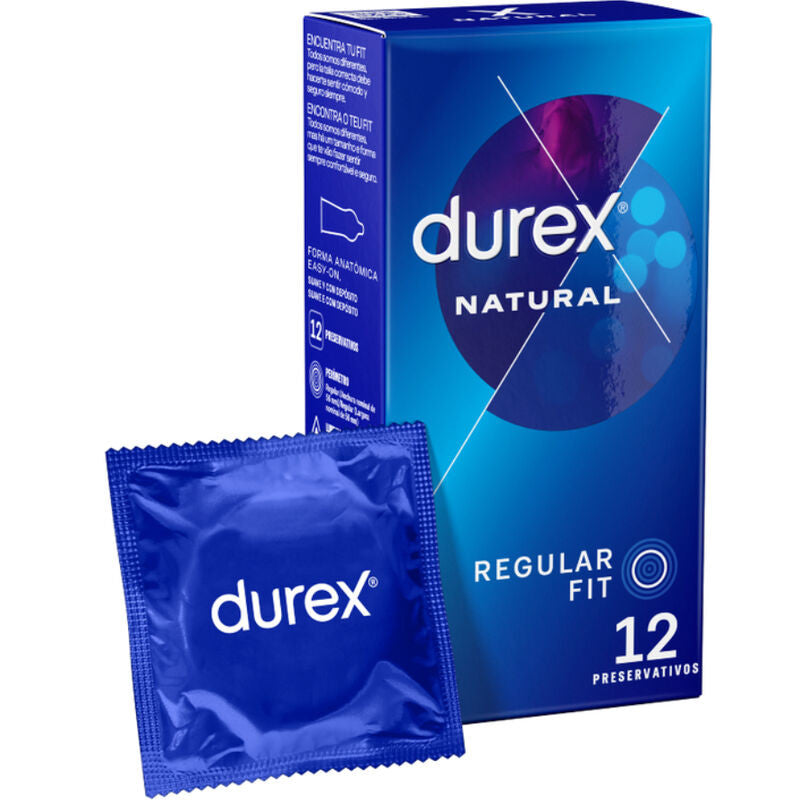 Durex Natural Plus – Premium Condoms Pack Of 12