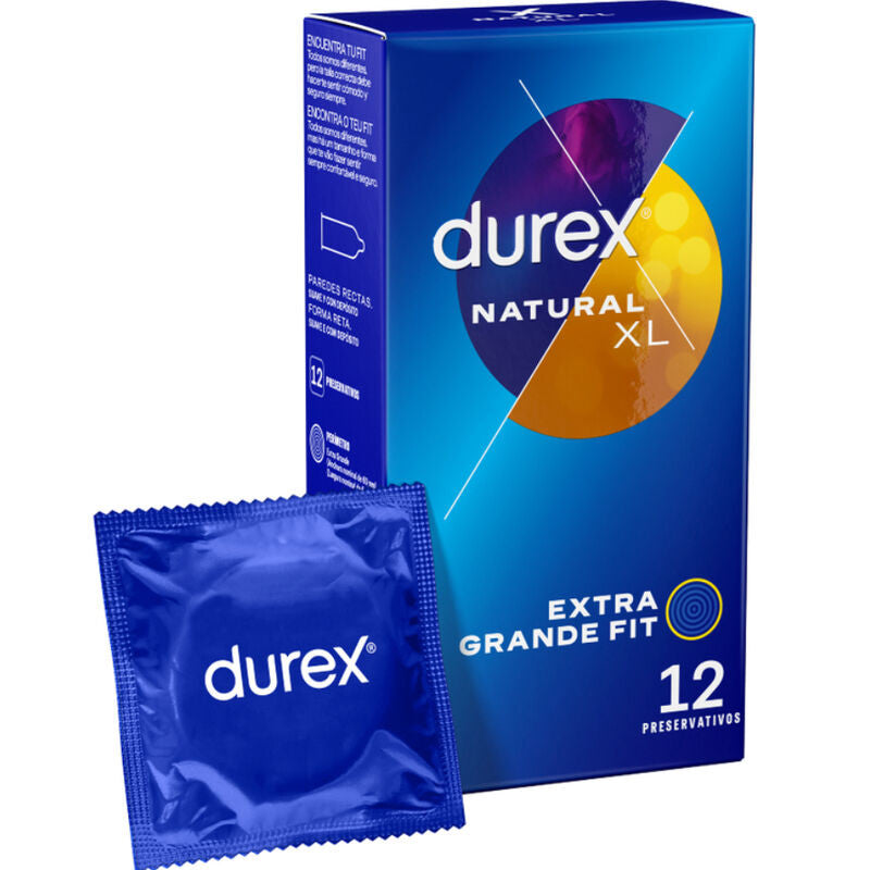 Durex Natural Xl – Premium Condoms (12 Pcs)
