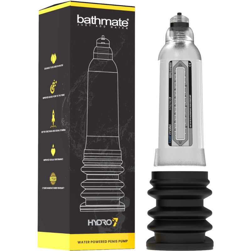 Bathmate Hydro 7 - Transparent Water-based Penis Pump