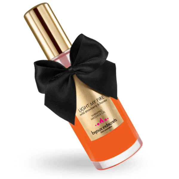 Bijoux – Strawberry-scented Warming Massage Oil