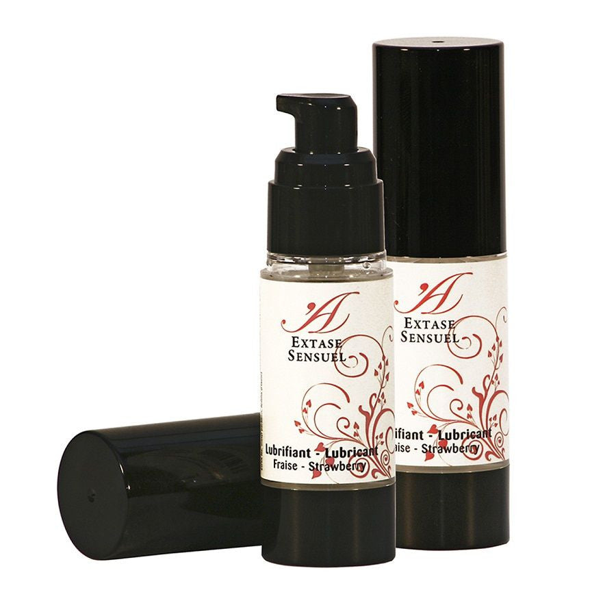 Extase Sensual – Strawberry Flavored Premium Lubricant 30 Ml