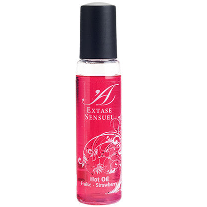 Extase Sensual – Strawberry-flavored Sensual Massage Oil 35 Ml