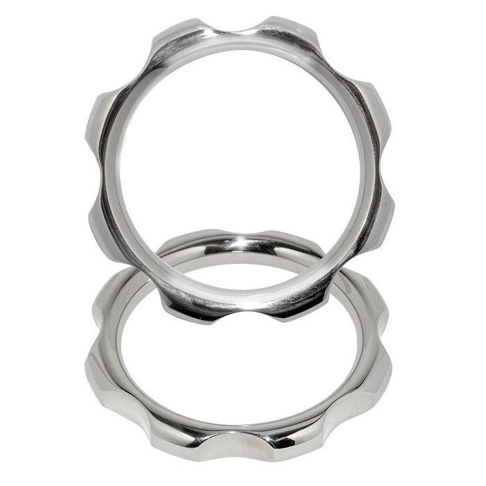 Metal Hard – Metal Penis And Testicle Ring 50mm