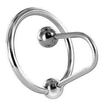 Metal Hard – Premium Cock Ring With Plug