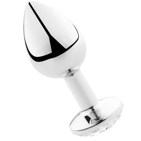 Secretplay – Transparent Aluminum Anal Plug 8 Cm