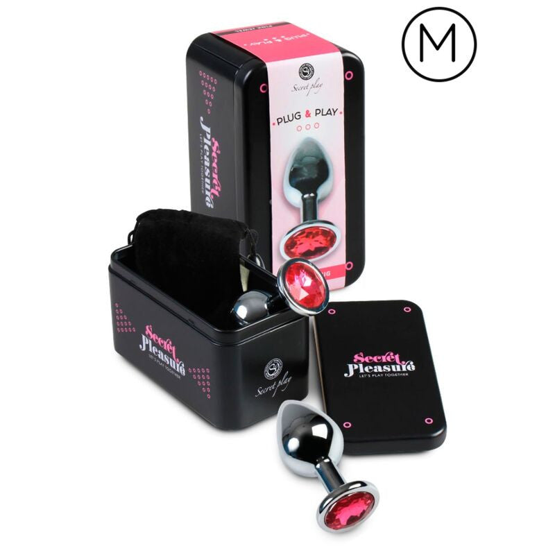 Secretplay - 8 Cm Fuchsia Anal Plug