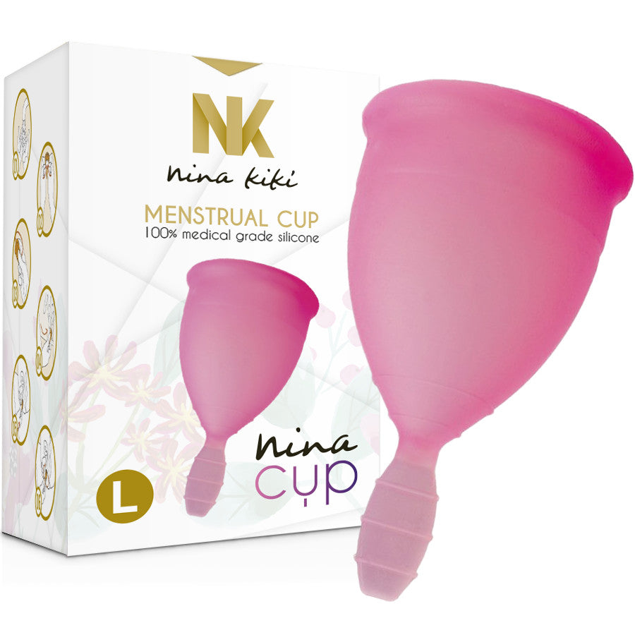 Nina Kikí - Premium Menstrual Cup Size L Pink