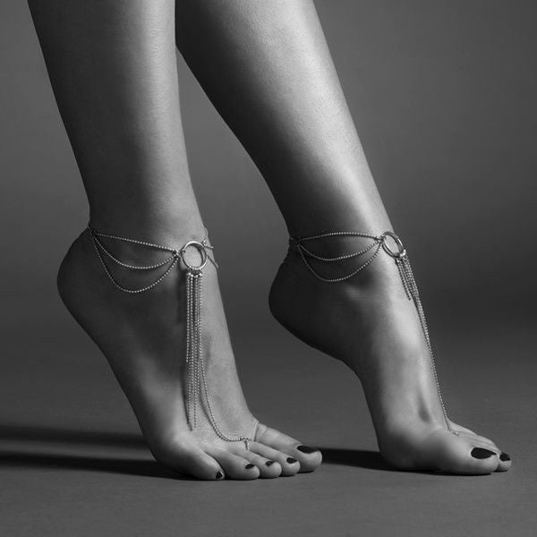 Bijoux - Shining Gold Toe Rings For Seduction