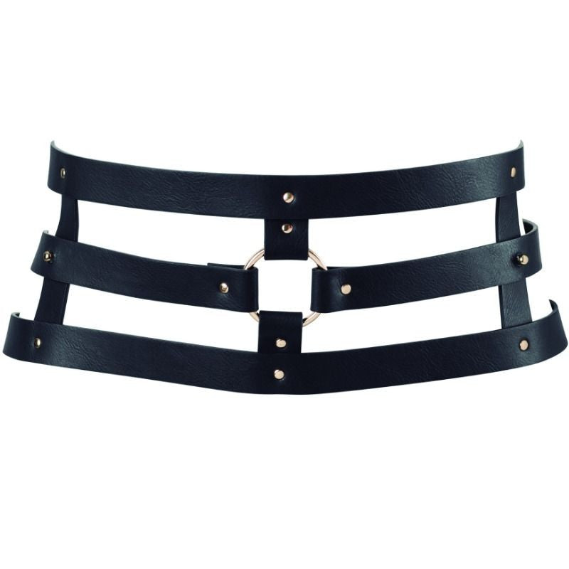 Bijoux - Indiscreet Maze Belt With Strap Black