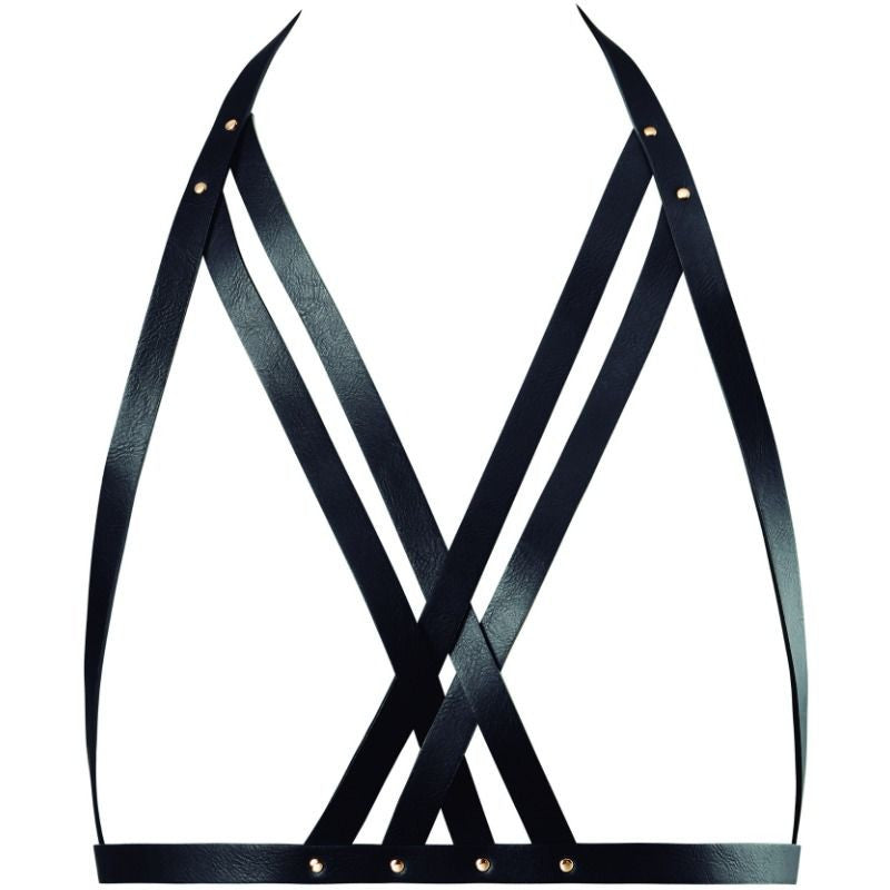Bijoux Indiscrets Maze – Black Lined Corset