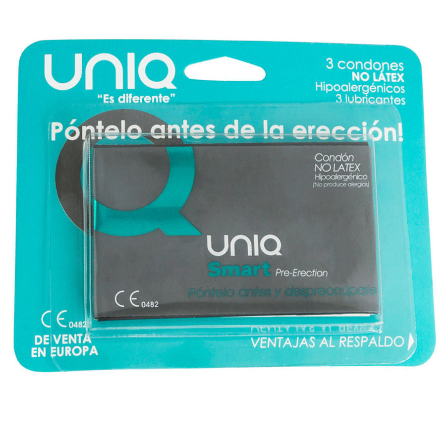 Uniq - Premium Latex-free Condoms In A Pack Of 3