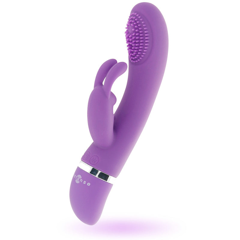 Intense - Susy Silicone Bunny Vibrator With Purple Oscillating Function