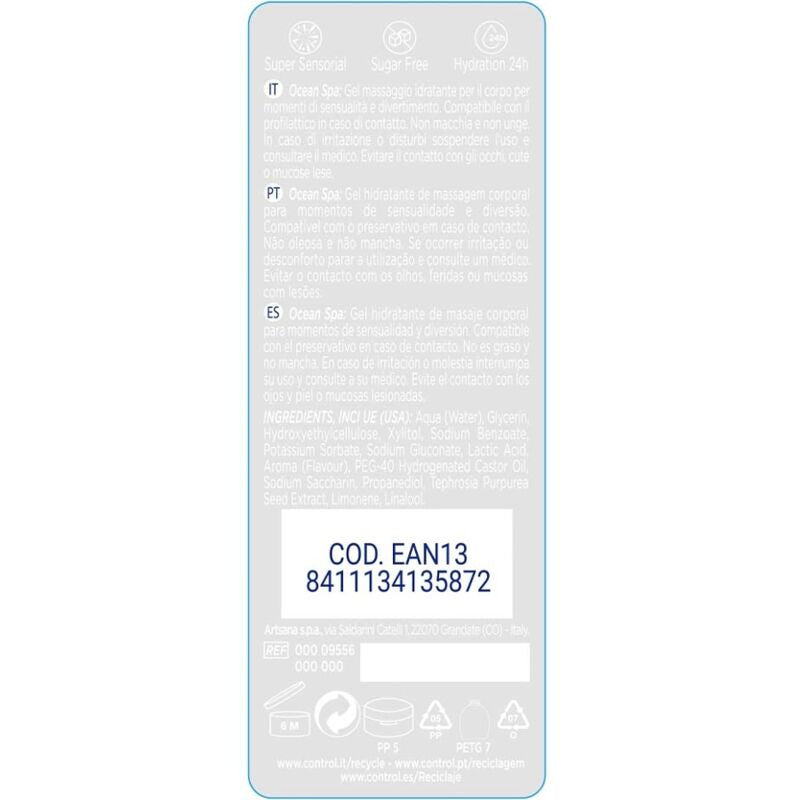 Control - 2 In 1 Massage And Pampering 200 Ml