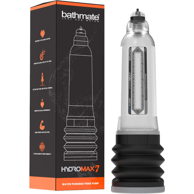 Bathmate Hydromax 7 – Transparent Penis Pump For Growth