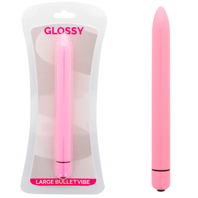 Glossy – Slim Premium Vibrator In Pink