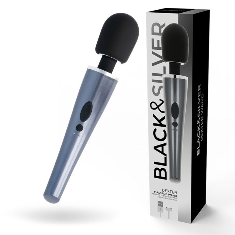 Black&silver – Sensual Massage Vibrator