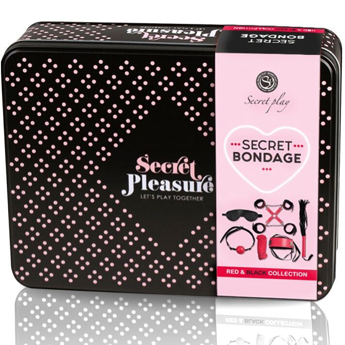 Secretplay - 6-piece Bdsm Set Red Collection
