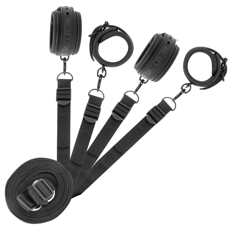 Fetish Submissive – Premium Handcuffs And Ropes With Padding