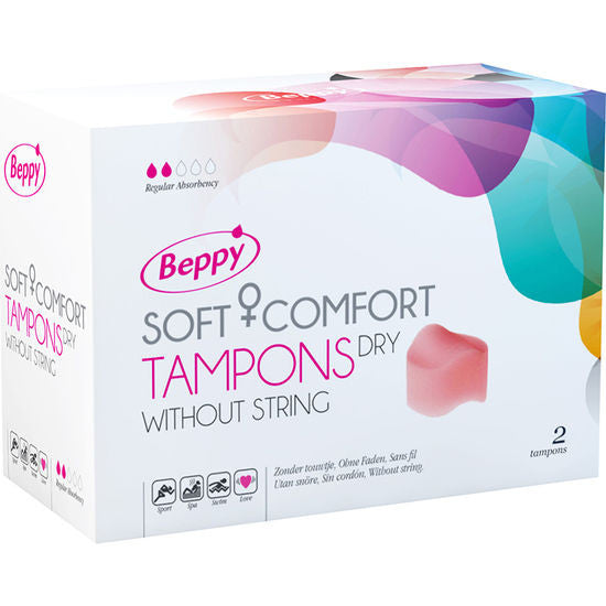 Beppy - Soft Comfortable Dry Tampons 2 Pcs