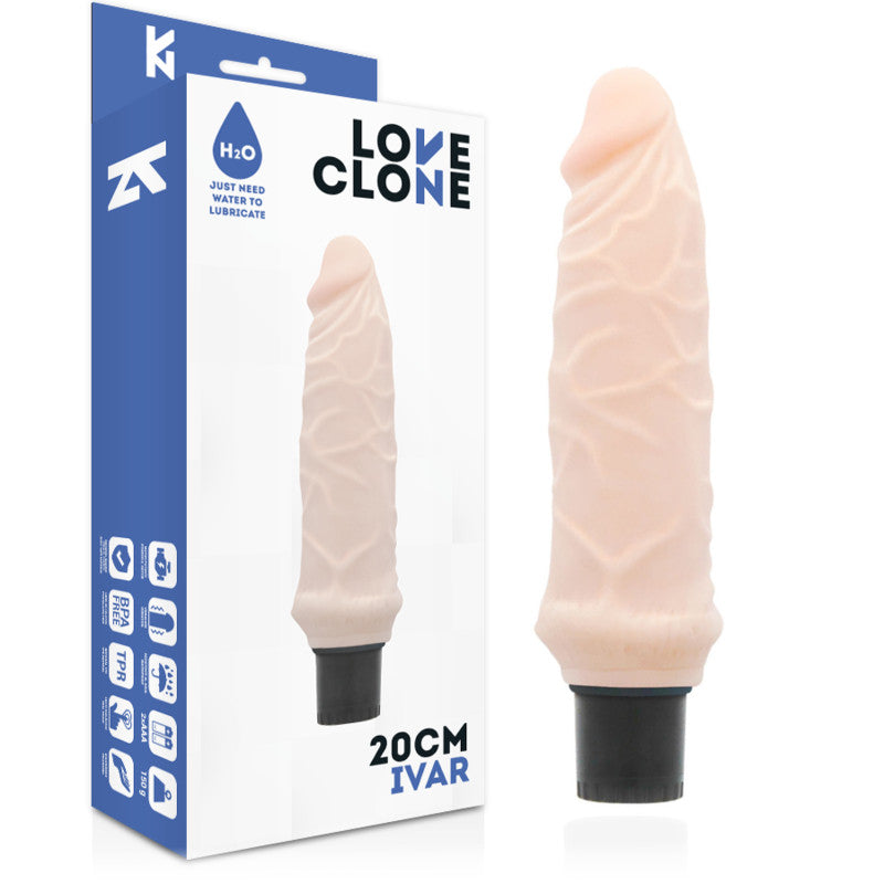 Loveclone Ivar – Self-lubricating Vibrator 20 Cm Long 3.7 Cm Diameter