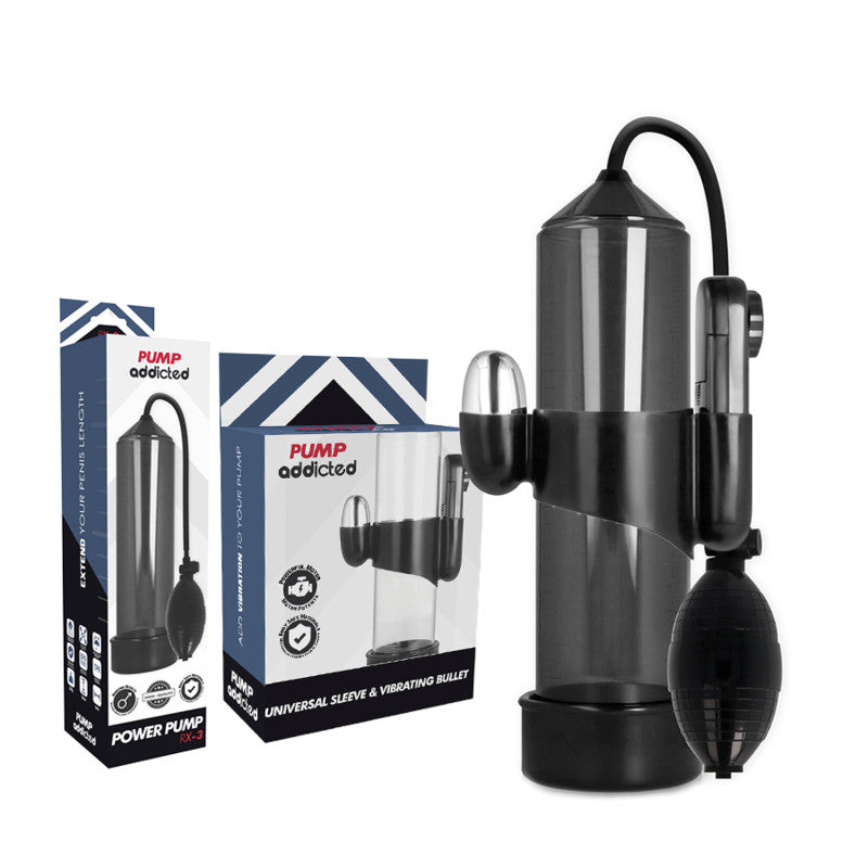 Pump Addicted Rx3 – Premium Black Vibrator