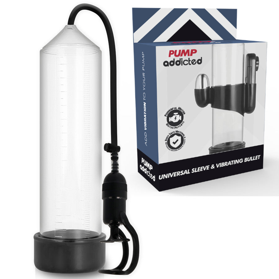 Pump Addicted Rx5 – Transparent Premium Vibrator