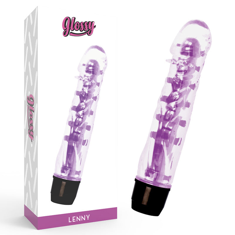 Glossy Lenny – Premium Purple Vibrator For Sensual Experiences