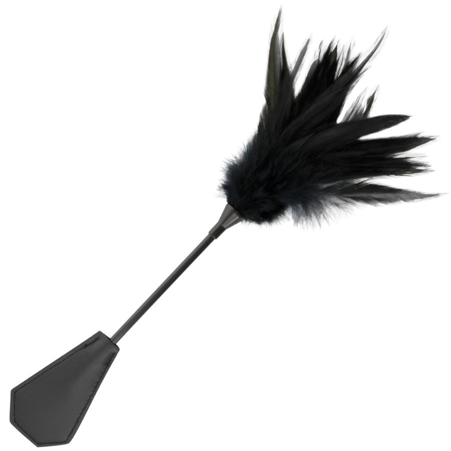 Darkness – Black Feather Whip For Premium Pleasure