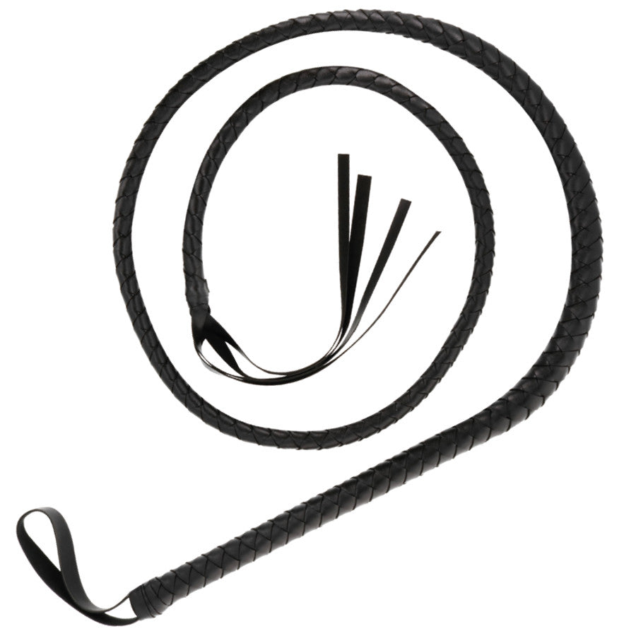 Darkness - Premium Black Bondage Whip 210 Cm