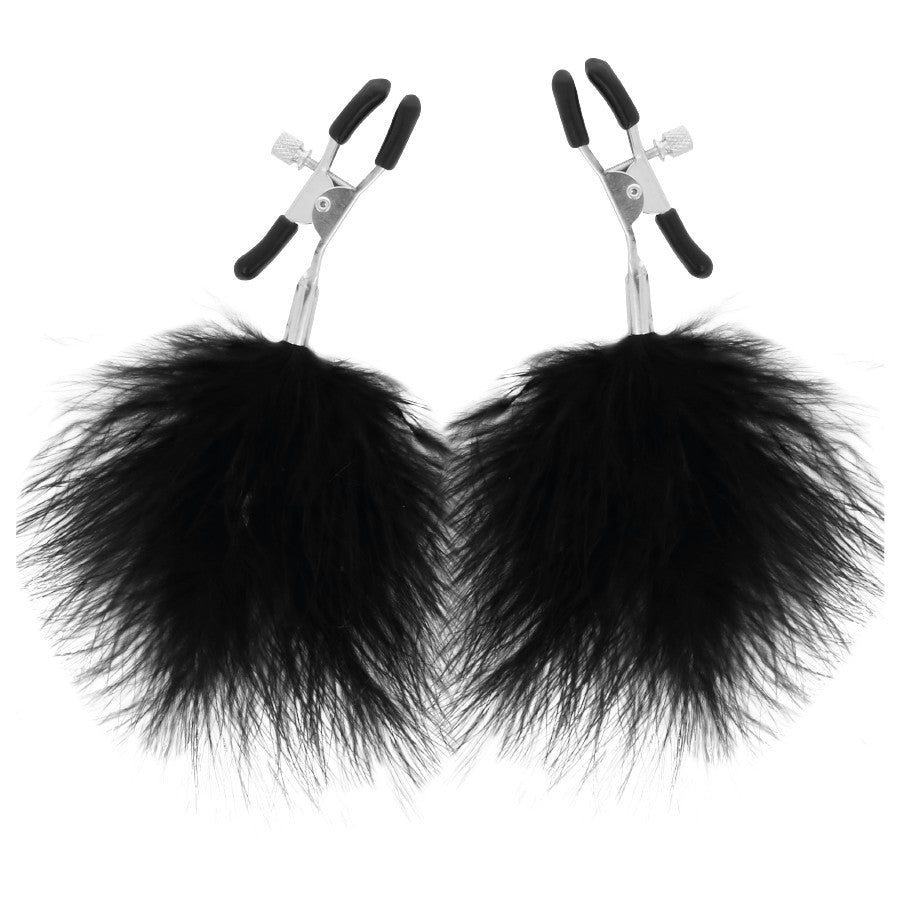 Darkness - Sensually Stimulating Nipple Clamps 2 Pcs