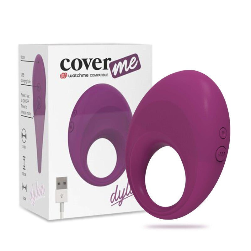 Coverme Dylan – Rechargeable Vibrating Ring With Watchme Technology