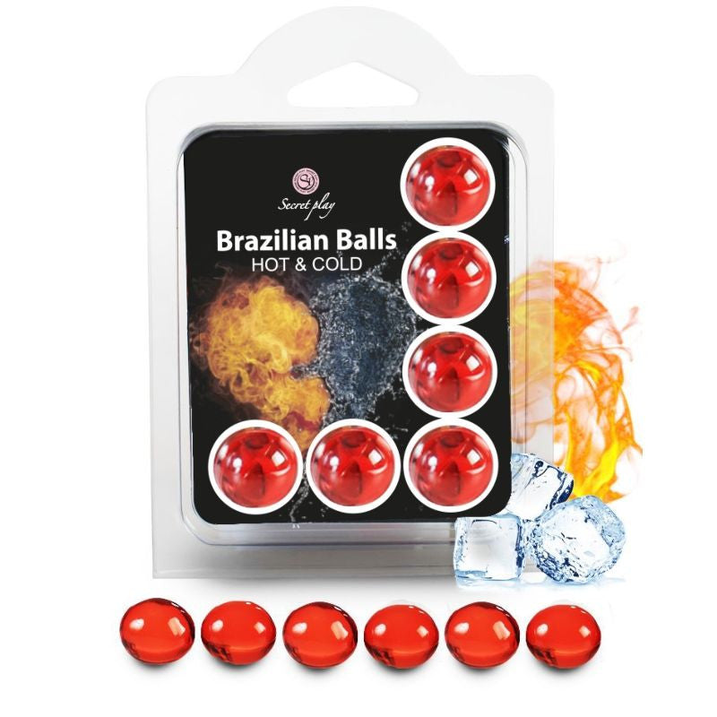 Secretplay – 6 Brazilian Balls With Hot-cold Effect