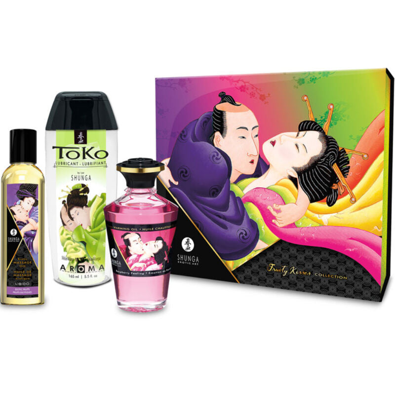 Shunga - Fruity Kisses Premium Massage Oil Set