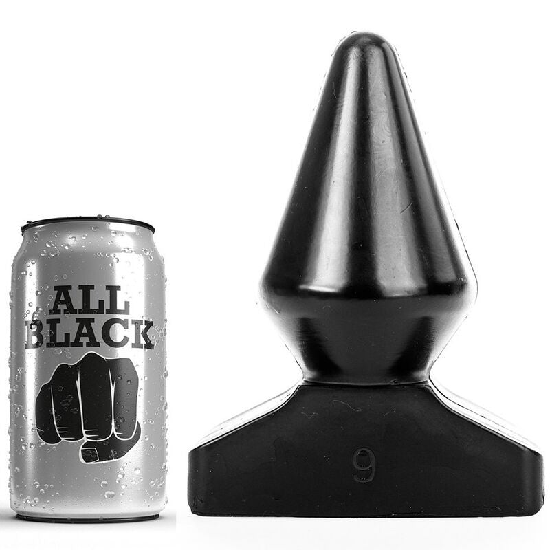 All Black - Premium Anal Plug 18.5 Cm