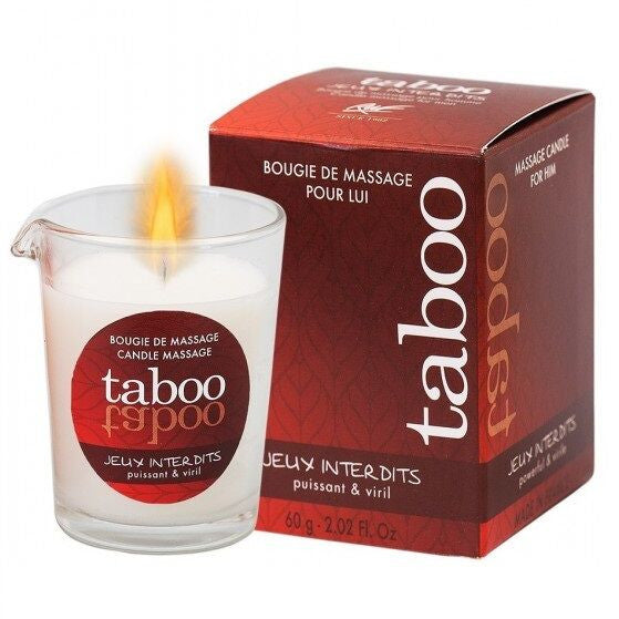 Ruf Taboo - Sensual Massage Candle For Men Wild Lichen Aroma
