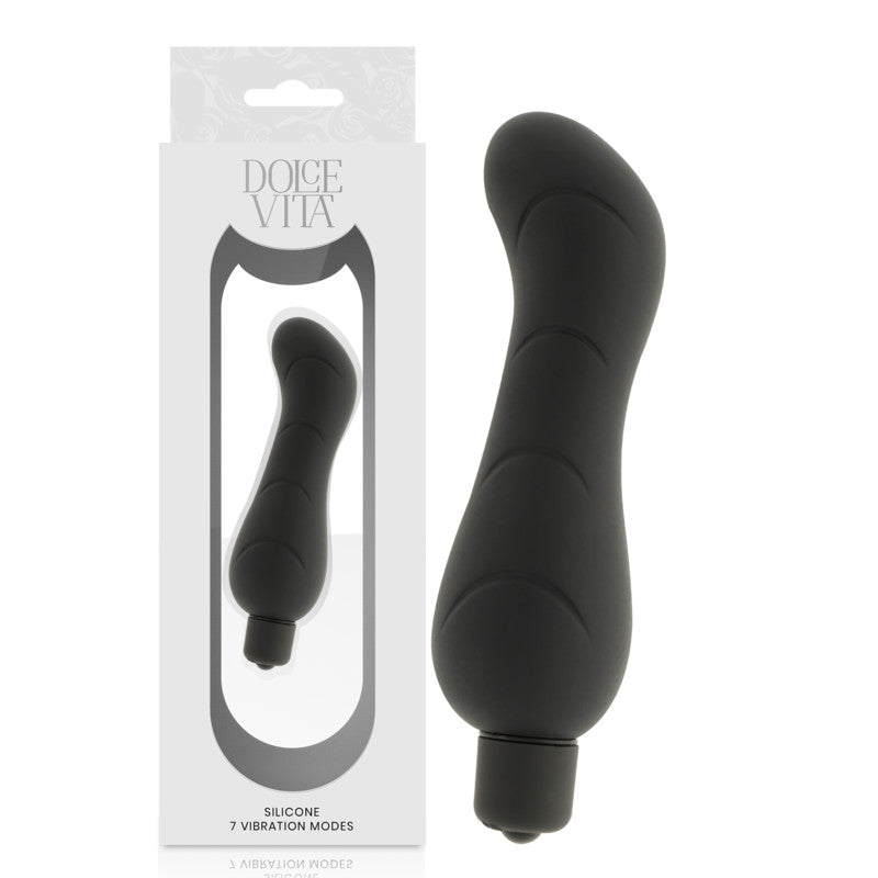 Dolce Vita – Premium G-spot Vibrator Made Of Black Silicone
